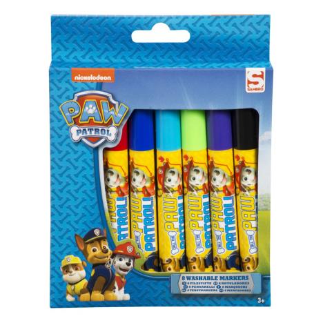 Paw Patrol Washable Colouring Pens Pack of 8 £3.99